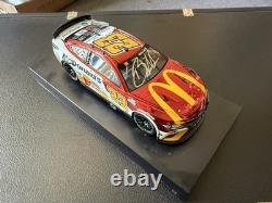 Bubba Wallace 2022 #23 Autographed McDonald's Color Chrome 1/24 Diecast