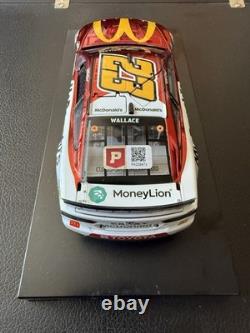 Bubba Wallace 2022 #23 Autographed McDonald's Color Chrome 1/24 Diecast