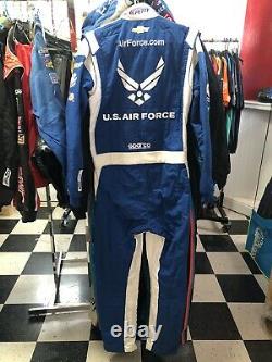 Bubba Wallace Richard Petty Air Force Rookie Nascar Race Used Drivers Firesuit