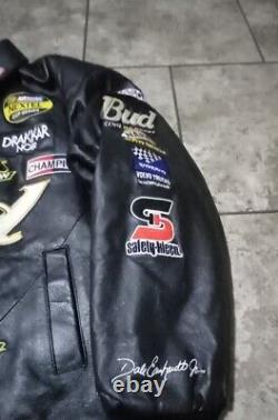 Budweiser Chase Authentics Leather Earnhardt/Jr Jacket