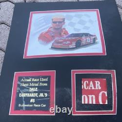 Budweiser Dale Earnhardt Jr. #8 NASCAR Race Used Sheet Metal