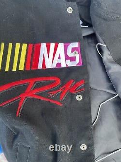 CFS Nascar Racing Jacket Medium Well Made Heavy Jacket in Great Condition