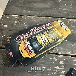 CLINT BOWYER #14 NASCAR ULTIMATE FAN COLLECTOR KIT RUSH TRUCK CENTERS 18 Items