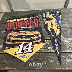 CLINT BOWYER #14 NASCAR ULTIMATE FAN COLLECTOR KIT RUSH TRUCK CENTERS 18 Items