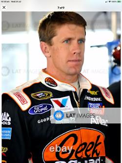 Carl Edwards, 2012 Race Used, Geek Squad, Ford Roush Fenway, Drivers Fire Suit
