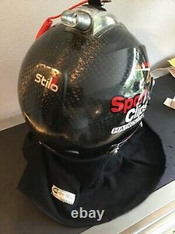 Carl Edwards, 2013-2015 Race Used, Cup Series, Stilo Helmet. Full Radio And Hans