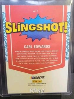 Carl Edwards 2025 Donruss Racing Sling Shot Case Hit SSP