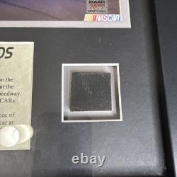 Carl Edwards #99 Mounted Memories Framed Photo w Piece of Race Used Tire 27/399
