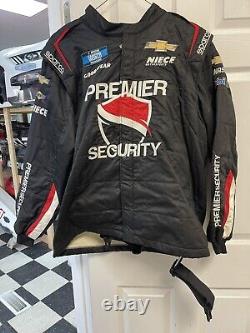 Carson Hocevar #77 Premier Nascar Race Used Pit Crew 2 Piece Fire Suit #3786