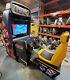 Cart Fury Arcade Driving Racing Video Game Machine Works Great 32 Lcd Nascar