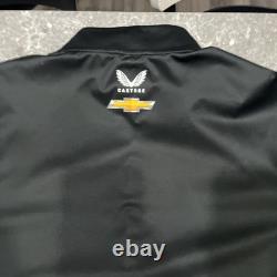 Castore Hendrick Motorsports Black Full Zip Mens Size XL NASCAR Jacket