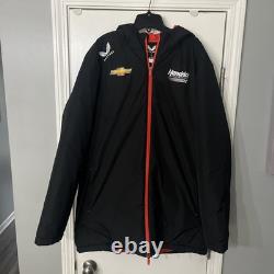 Castore Hendricks Motorsports Black Full Zip Mens Size XL NASCAR Coat