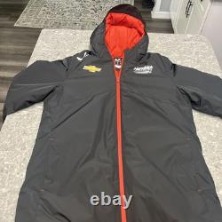 Castore Hendricks Motorsports Black Full Zip Mens Size XL NASCAR Coat