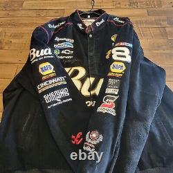 Chase Authentics DALE EARNHARDT JR #8 Winston Cup Budweiser Racing Jacket Sz 3XL