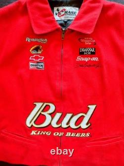 Chase Authentics Dale Earnhardt Jr. NASCAR Ladies Womens Jacket Coat XL NICE