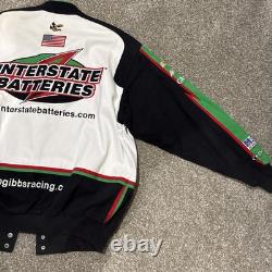 Chase Authentics Drivers Line Bobby Labonte Interstate Batteries Jacket Men's L