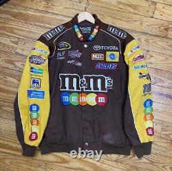Chase Authentics Drivers Line M&M's Kyle Busch Racing-NASCAR Jacket Size L