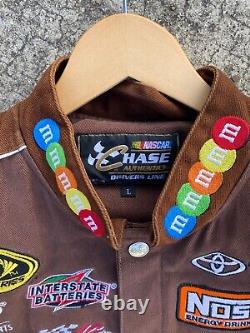 Chase Authentics Drivers Line M&M's Kyle Busch Racing-NASCAR Jacket Size L
