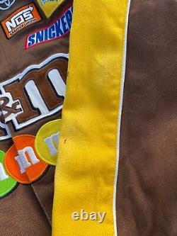 Chase Authentics Drivers Line M&M's Kyle Busch Racing-NASCAR Jacket Size L