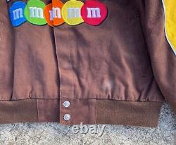 Chase Authentics Drivers Line M&M's Kyle Busch Racing-NASCAR Jacket Size L