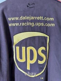 Chase Authentics Drivers Line NASCAR VTG LNC UPS Dale Jarrett Jacket Men's XL