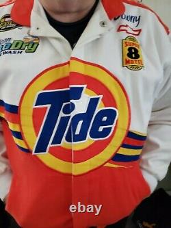 Chase Authentics Drivers Line Tide Racing NASCAR Button Jacket Size Adult XL