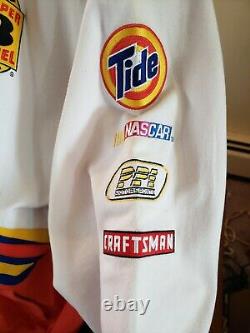 Chase Authentics Drivers Line Tide Racing NASCAR Button Jacket Size Adult XL