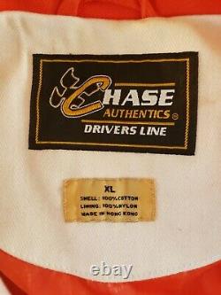 Chase Authentics Drivers Line Tide Racing NASCAR Button Jacket Size Adult XL