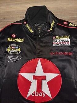 Chase Authentics Juan Pablo Montoya Racing Havoline NASCAR Jacket Mens Size L