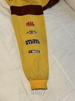 Chase Authentics M&M's Elliot Sadler #38 Size M Jacket Yellow Brown