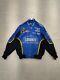 Chase Authentics Men Jacket Small Blue Cotton B Long Sleeve Nascar Lowes Coat