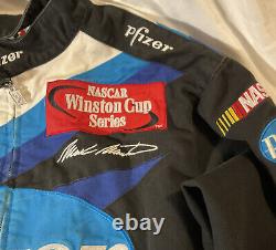 Chase Authentics NASCAR Mark Martin Pfizer Roush Racing Embroidered Jacket Coat
