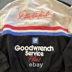 Chase Authentics Nascar Jacket Mens Small Dale Earnhardt #3 Racing Vintage