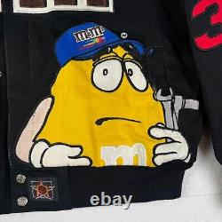 Chase Authentics Nascar M&M Jacket Mens Large Jeff Hamilton Elliot Sadler 38