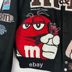 Chase Authentics Nascar M&M Jacket Mens Large Jeff Hamilton Elliot Sadler 38
