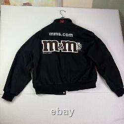 Chase Authentics Nascar M&M Jacket Mens Large Jeff Hamilton Elliot Sadler 38
