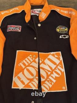 Chase Authentics Tony Stewart Home Depot Nascar Jacket Mens Size XL P. O. 211242