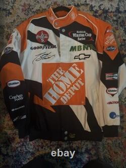 Chase Authentics Tony Stewart Joe Gibbs Racing Home Depot NASCAR Jacket M