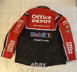 Chase Authentics Tony Stewart NASCAR Haas CNC Racing Zip Jacket Red/Black XL