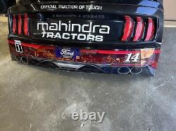 Chase Briscoe #14 2023 Mahindra Tractors Nascar Race Used Composite Bumper #02