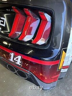 Chase Briscoe #14 2023 Mahindra Tractors Nascar Race Used Composite Bumper #02