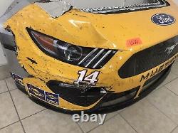 Chase Briscoe 2021 Rookie Nascar Race Used Sheetmetal Rush Truck Centers Nose