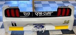 Chase Briscoe 2021 Rookie One Cure Nascar Race Used Sheetmetal Rear Bumper