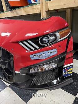 Chase Briscoe Mahindra Tractors Ford Nascar Race Used Sheetmetal Nose #64