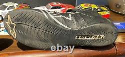 Chase Elliott Autographed Race Used Drivers Shoes from the 2020 Nascar Champion