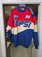 Chase Nascar Gordon Pepsi Racing Jacket Mens Xl Embroidered Red Blue 27.5x28