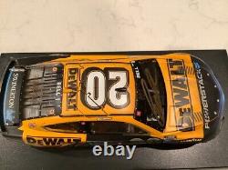 Christopher Bell Autographed 2023 Toyota Dewalt Bristol Race Win Diecast & Card