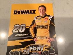 Christopher Bell Autographed 2023 Toyota Dewalt Bristol Race Win Diecast & Card