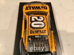 Christopher Bell Autographed 2023 Toyota Dewalt Bristol Race Win Diecast & Card