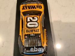 Christopher Bell Autographed 2023 Toyota Dewalt Bristol Race Win Diecast & Card